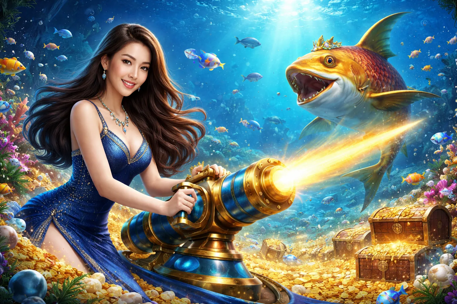 Hình ảnh đại dương bắn cá King 33